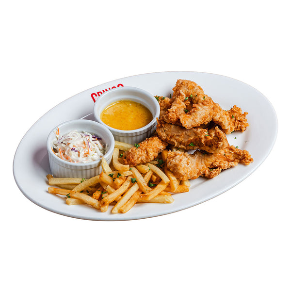 Buttermilk Southern Fried Chicken Tenders with Fries | Gringo - Chicken ...